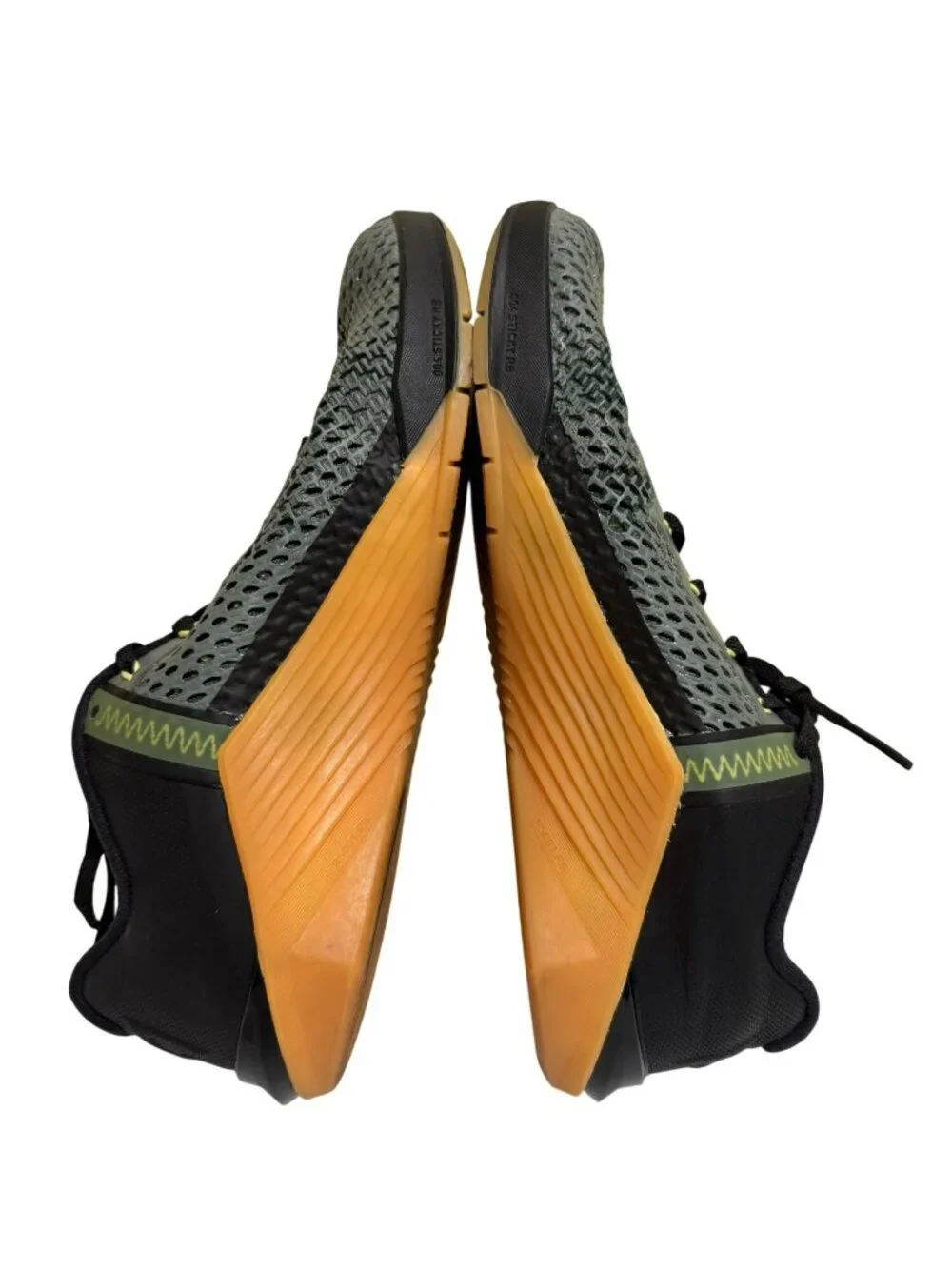 Nike Metcon 6 Training Shoes Mens US 7 EU 40 Green Black Camo Gum Sole CK9388-03